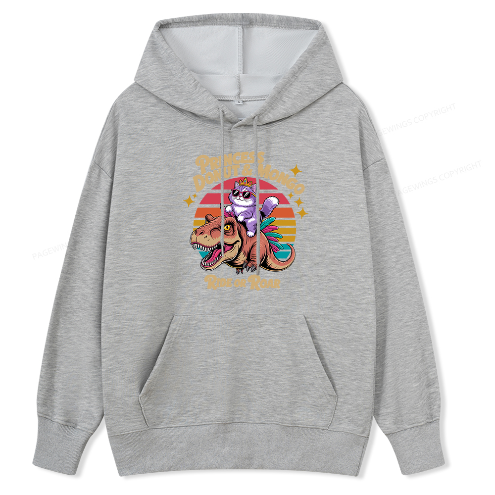 Pagewings Princess Donut & Mongo Unisex Classic Hoodie