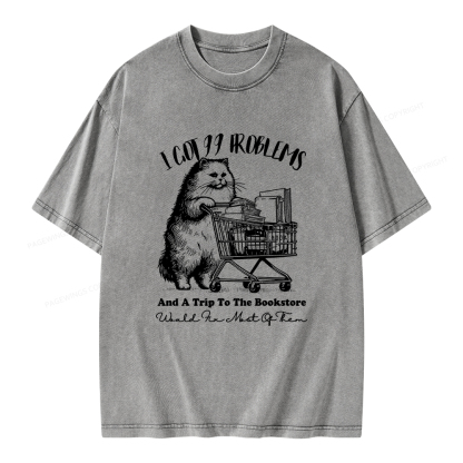 Pagewings I Got 99 Problems Unisex Washed T-shirt
