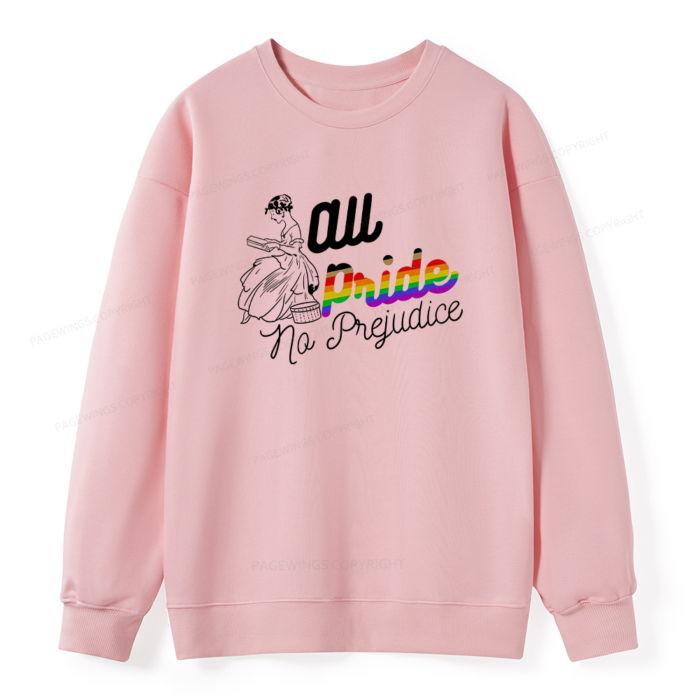 Pagewings All Pride No Prejudice Unisex Classic Sweatshirt