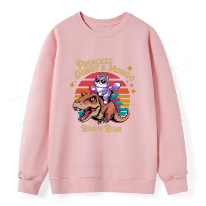 Pagewings Princess Donut & Mongo Unisex Classic Sweatshirt