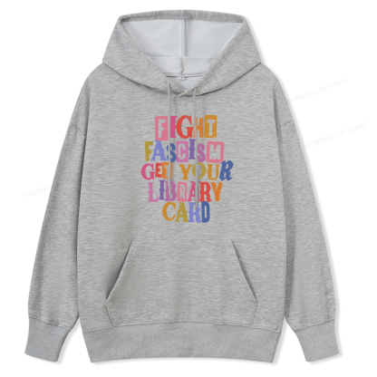 Pagewings Get Your Library Card Unisex Classic Hoodie