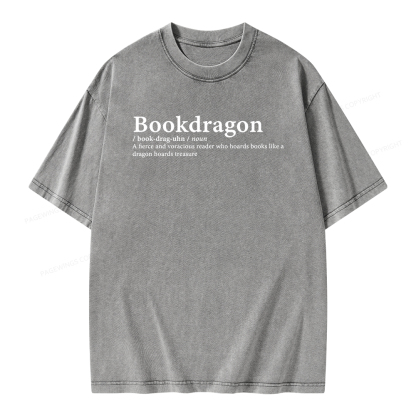 Pagewing Bookvoyager: Journey Through Words book lover Unisex Washed T-shirt