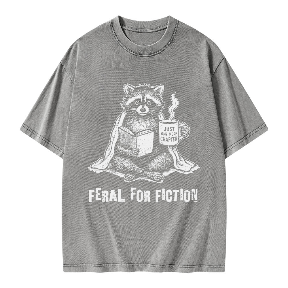 Pagewings One More Chapter Unisex Washed T-shirt