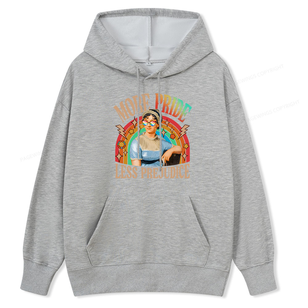 Pagewings More Pride Less Prejudice Unisex Classic Hoodie