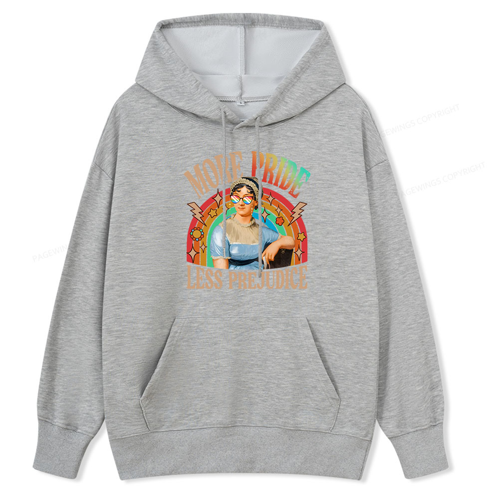 Pagewings More Pride Less Prejudice Unisex Classic Hoodie