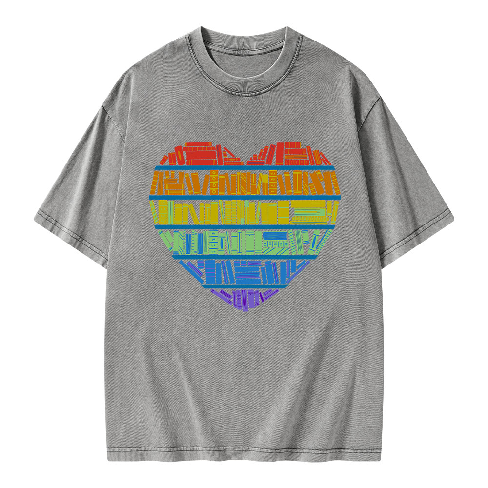Pagewings All Love for knowledge Unisex Washed T-shirt