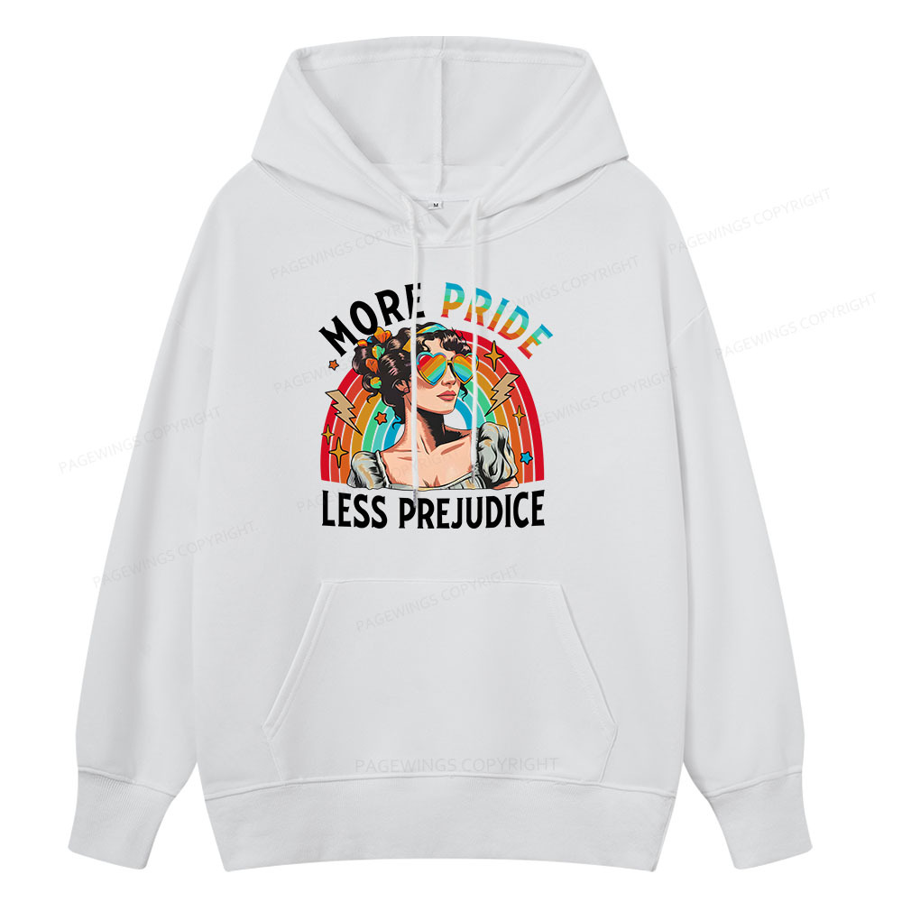 Pagewings More Pride Less Prejudice Unisex Classic Hoodie