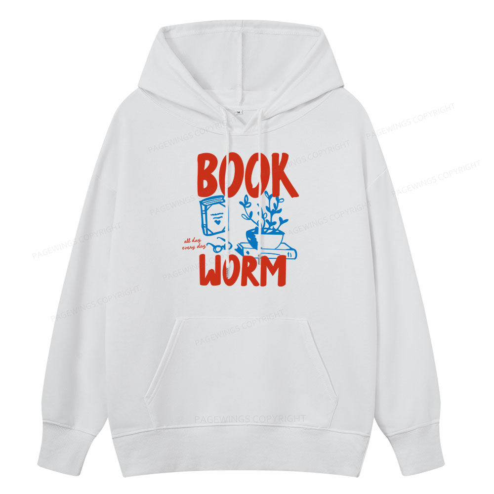 Pagewings Bookworm Unisex Classic Hoodie