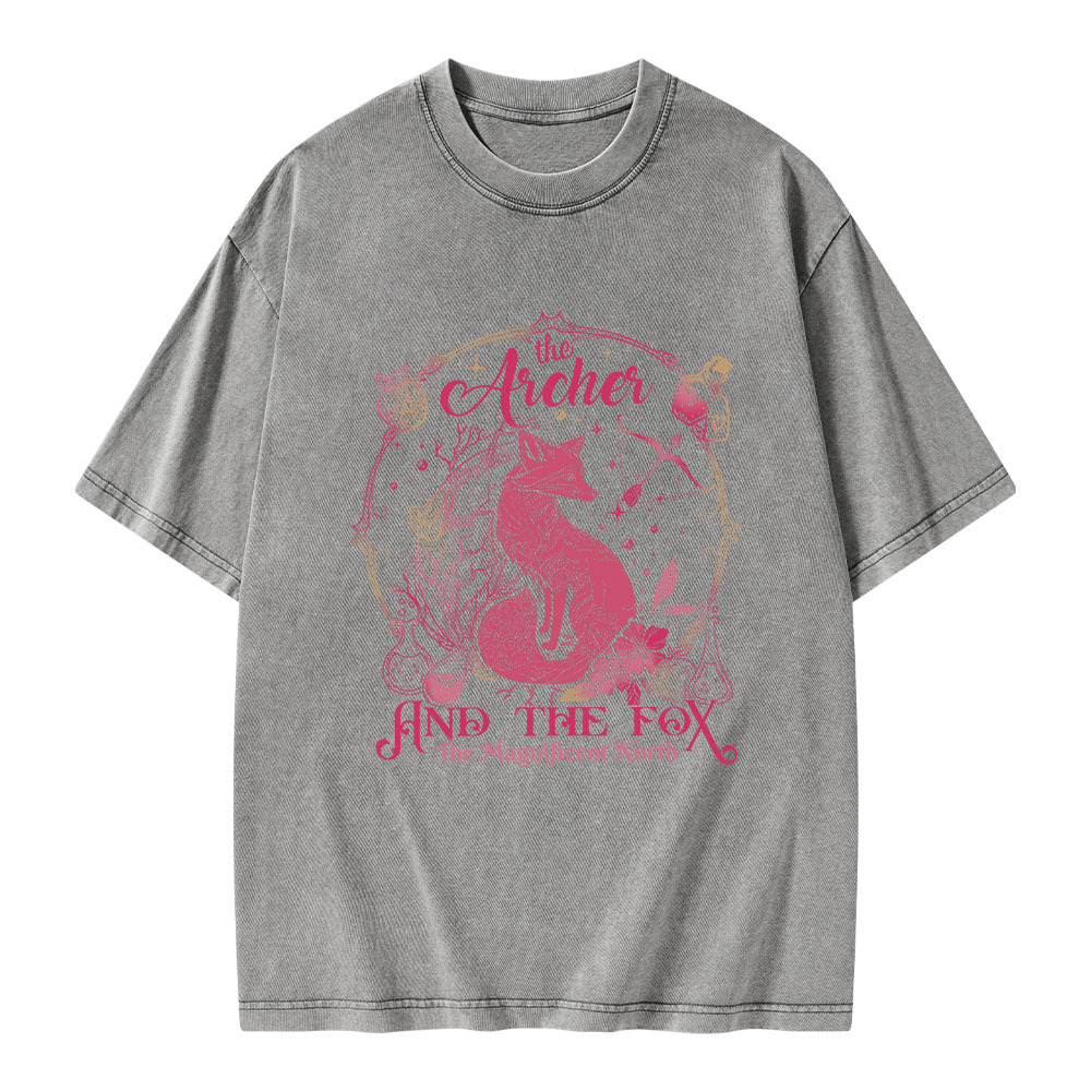 Pagewings The Magnificent North Unisex Washed T-shirt