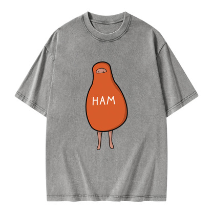 Pagewings Scout Ham Unisex Washed T-shirt