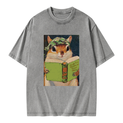 Pagewings How To Protect Your Nuts Unisex Washed T-shirt