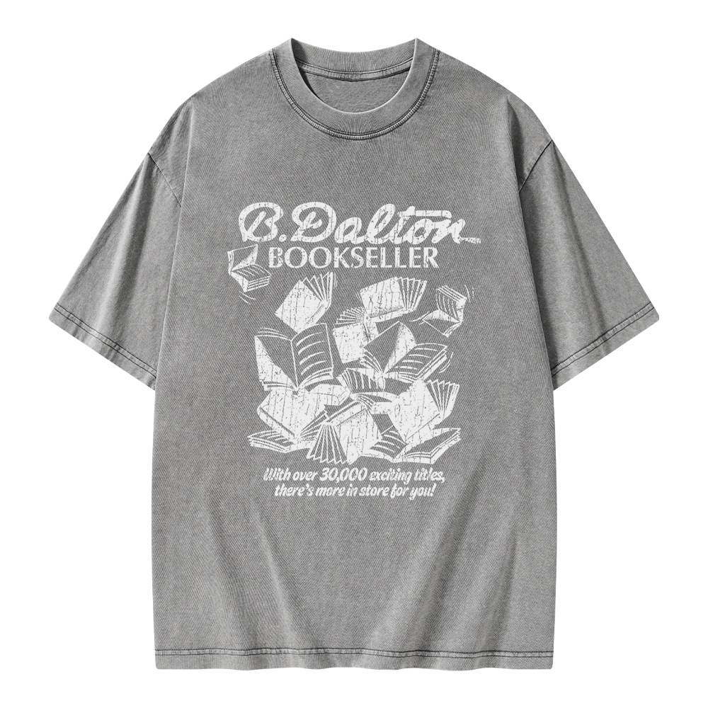 Pagewings B. Dalton Bookseller Unisex Washed T-shirt