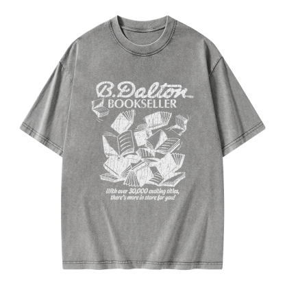 Pagewings B. Dalton Bookseller Unisex Washed T-shirt