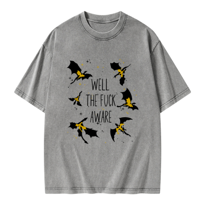 Pagewings Xaden Riorson Quote Unisex Washed T-shirt