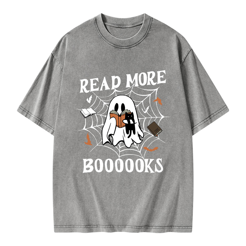 Pagewings Read More Boooooks Unisex Washed T-shirt
