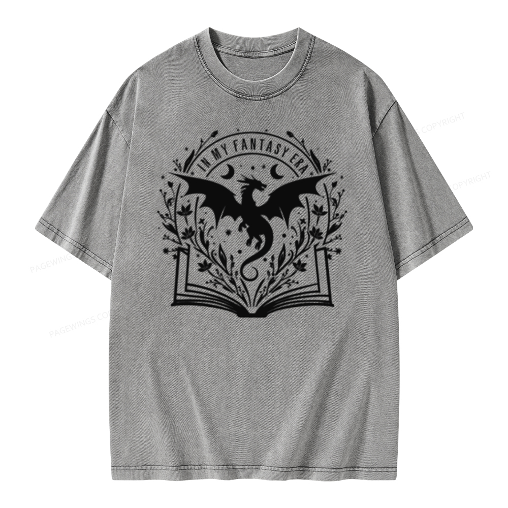 Pagewing Fantasy Era Unisex Tee Unisex Washed T-shirt