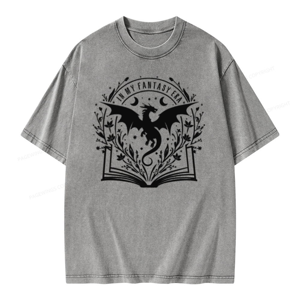 Pagewing Fantasy Era Unisex Tee Unisex Washed T-shirt
