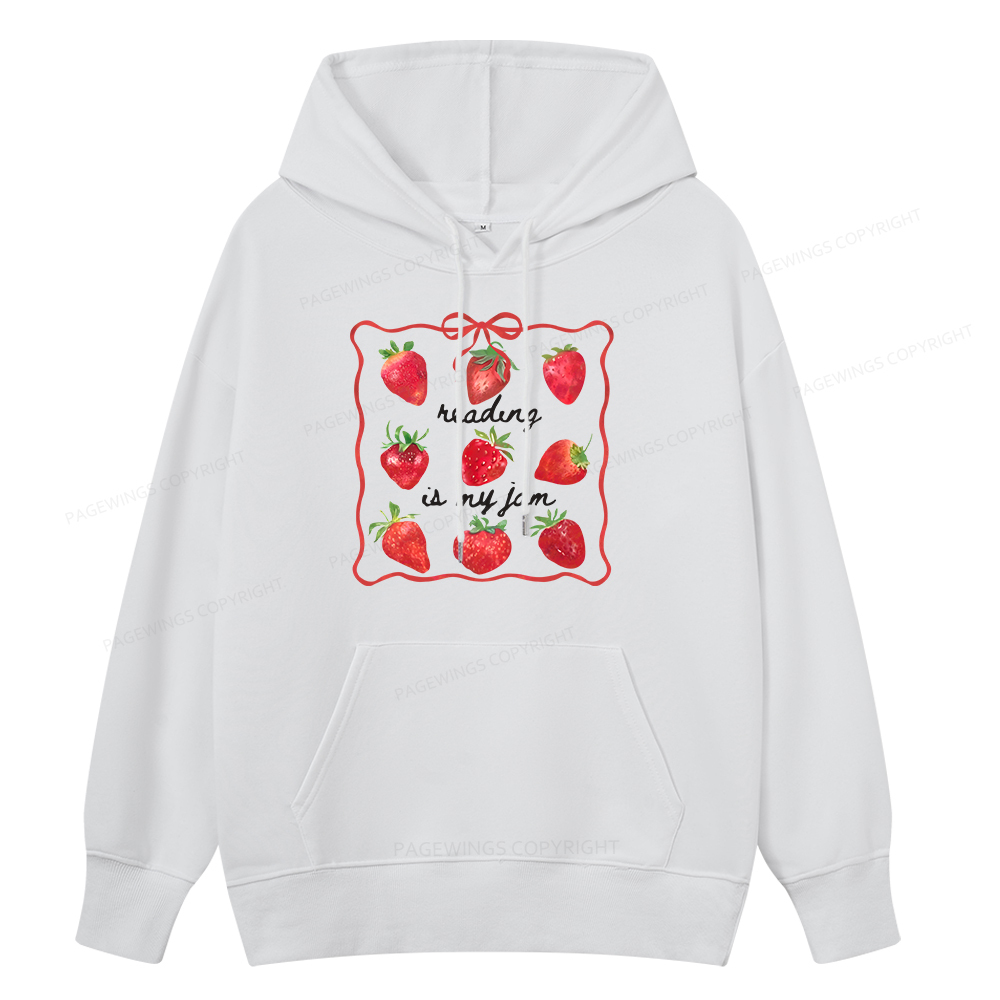 Pagewings Reading Is My Jam Unisex Classic Hoodie
