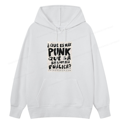 Pagewings What's More Punk Than The Public Library Unisex Classic Hoodie