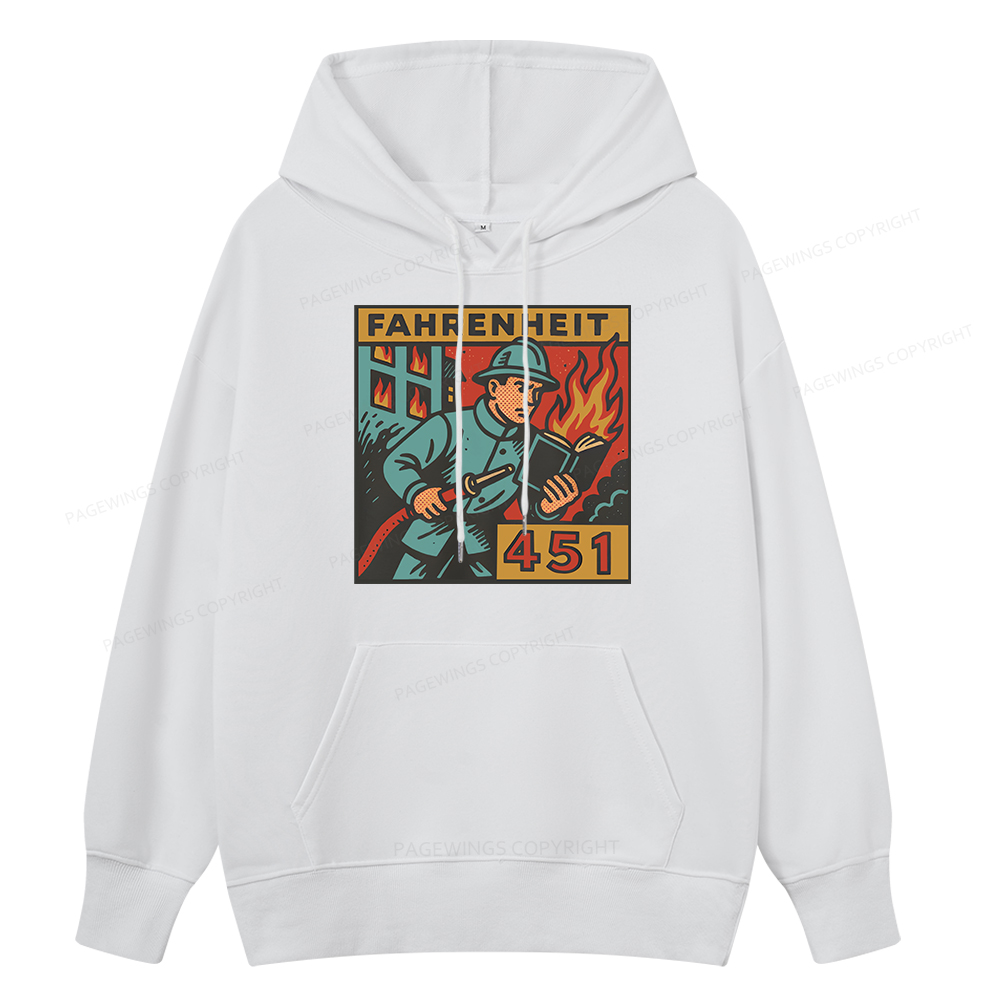 Pagewings Literature 451 Unisex Classic Hoodie