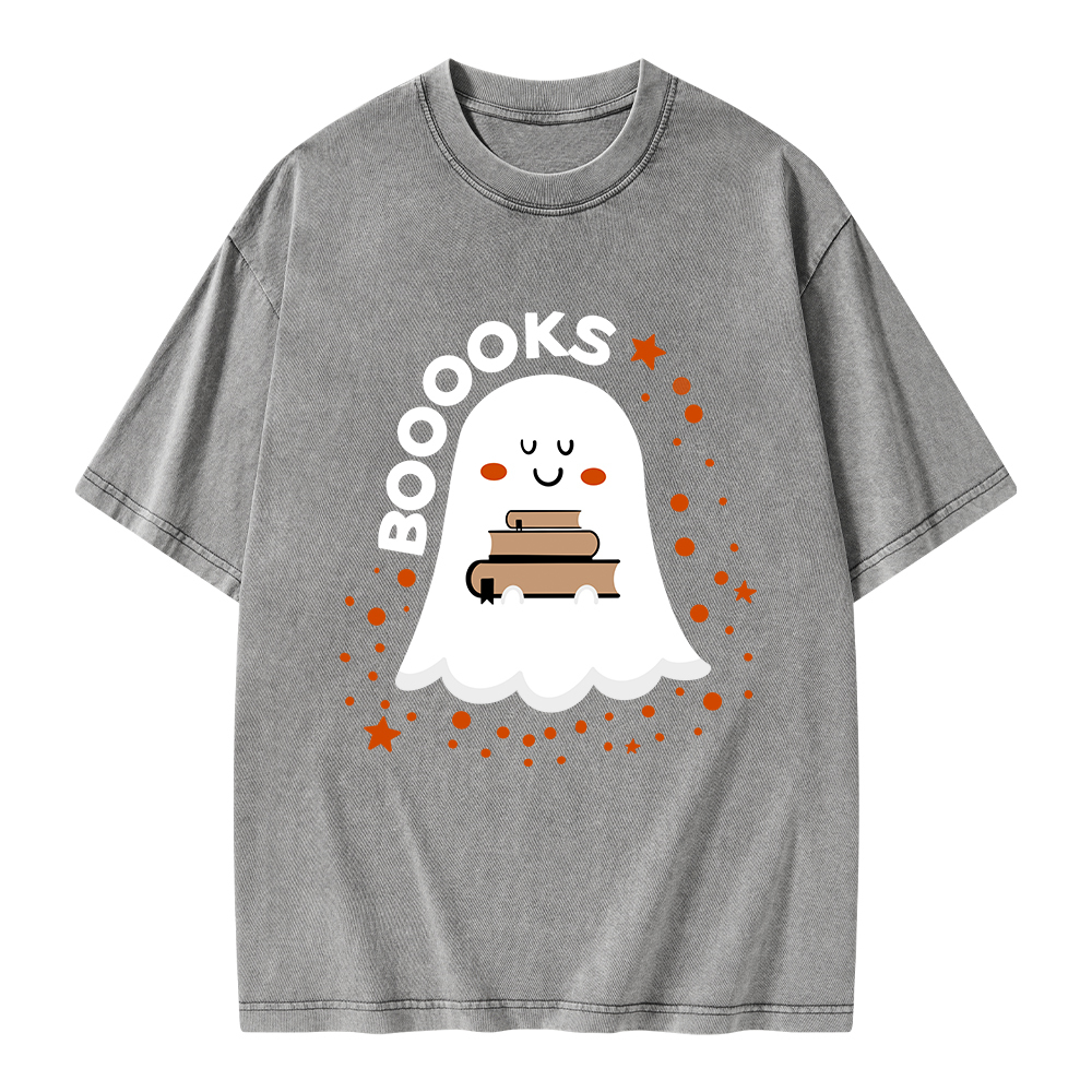 Pagewings Booooks Unisex Washed T-shirt