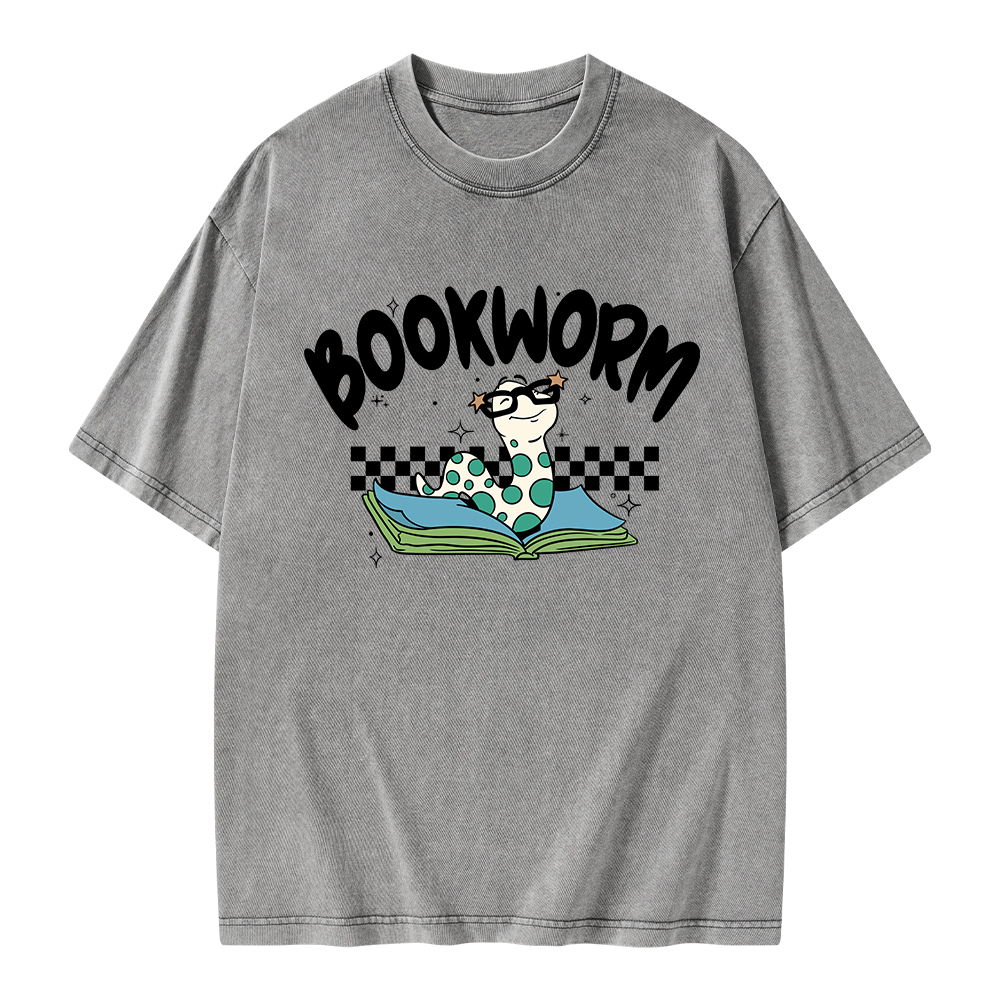 Pagewings Bookworm Unisex Washed T-shirt