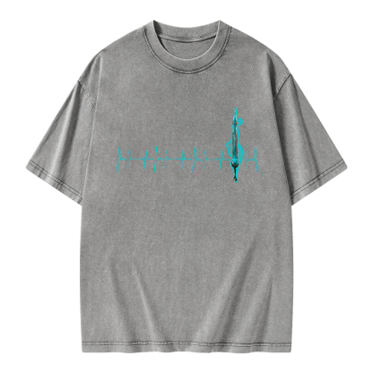 Pagewings Ten Heartbeats Stormlight Unisex Washed T-shirt