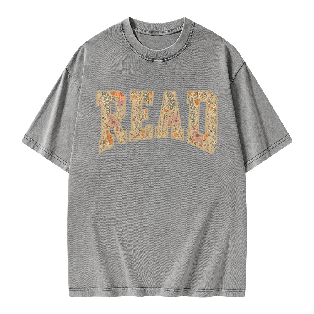 Pagewings Read  Unisex Washed T-shirt