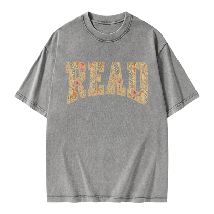 Pagewings Read  Unisex Washed T-shirt