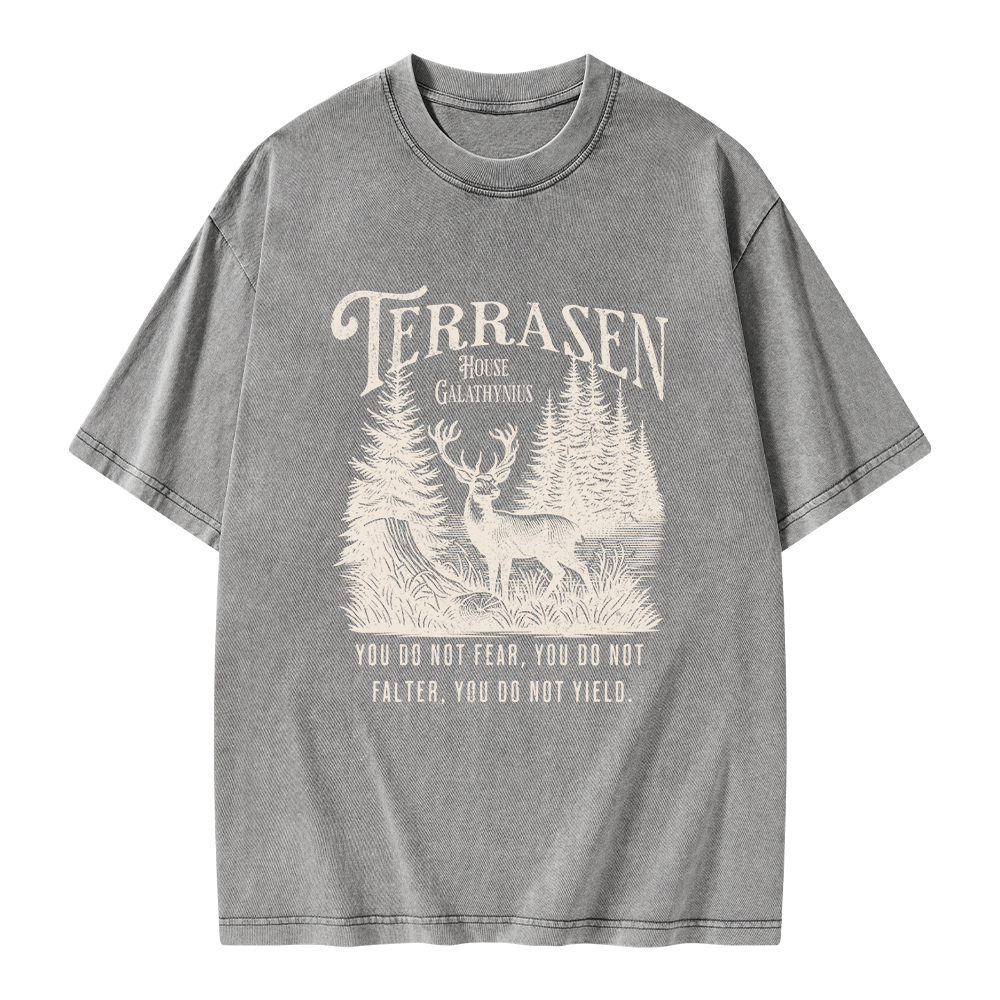 Pagewings Terrasen Unisex Washed T-shirt