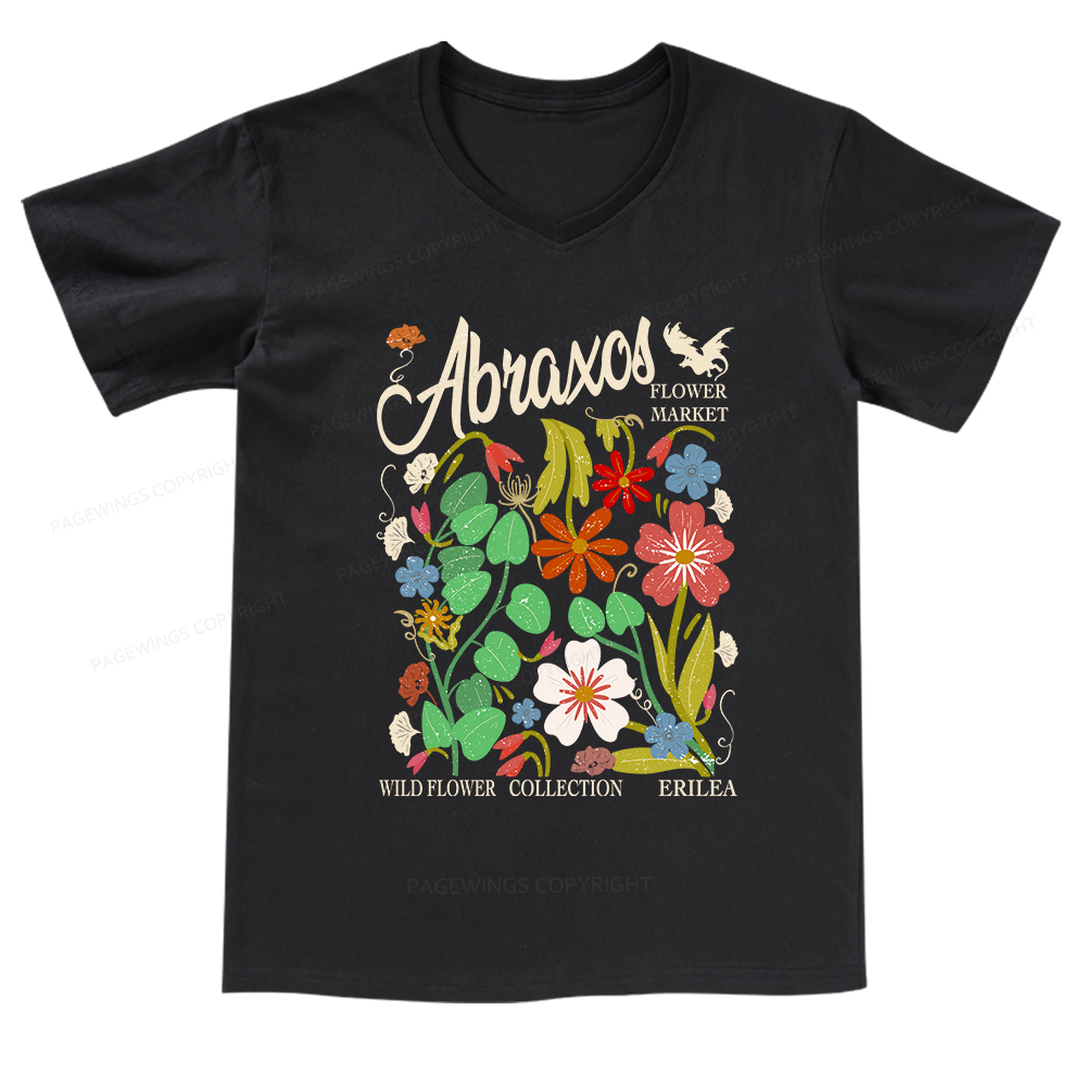 Pagewings Abraxos V-neck T-shirt