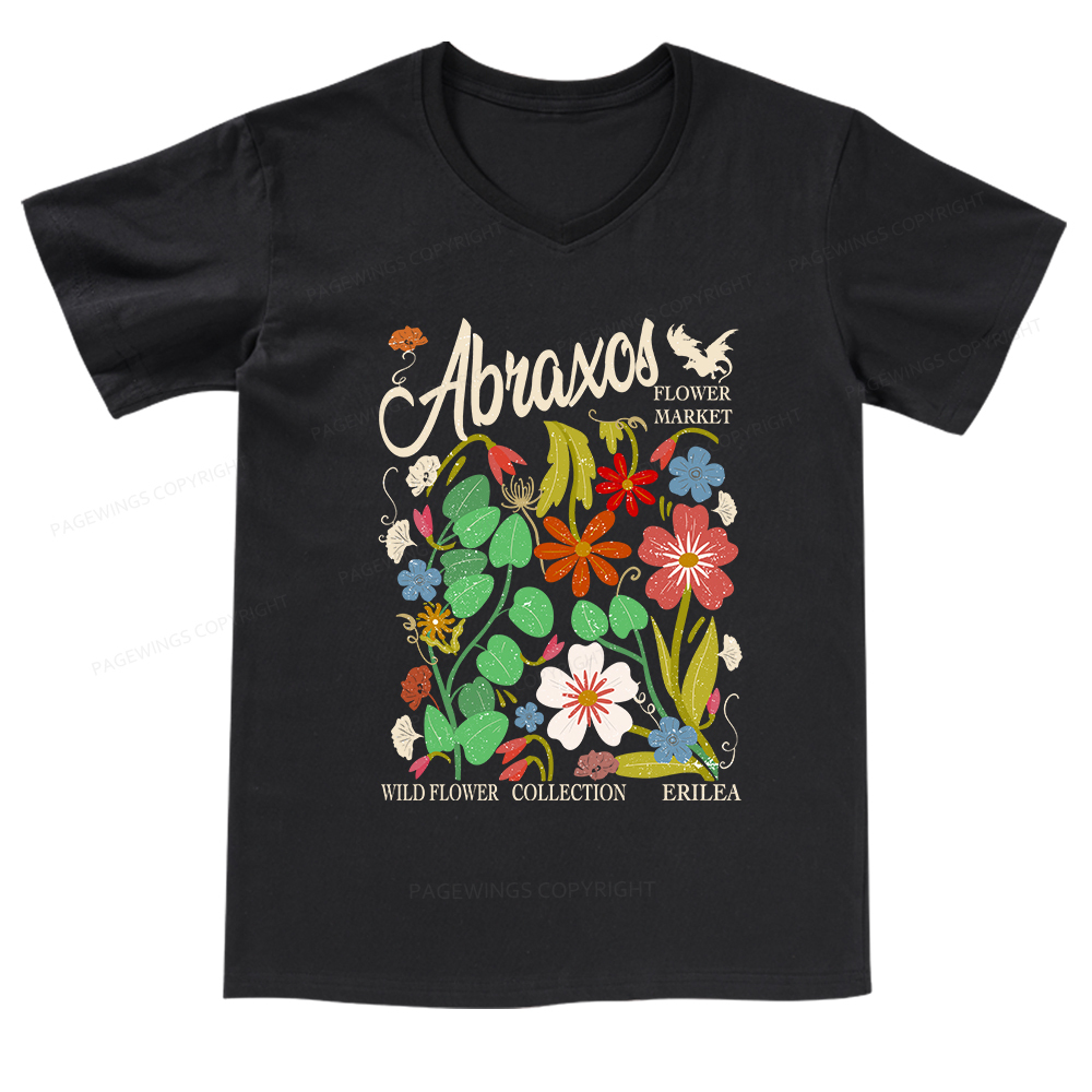 Pagewings Abraxos V-neck T-shirt