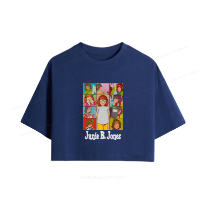 Pagewings Junie B Jones Women Crop Tops
