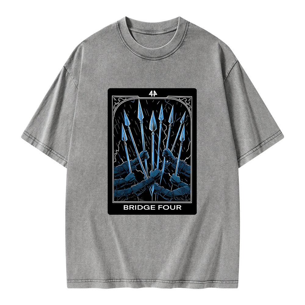Pagewings Bridge Four Unisex Washed T-shirt