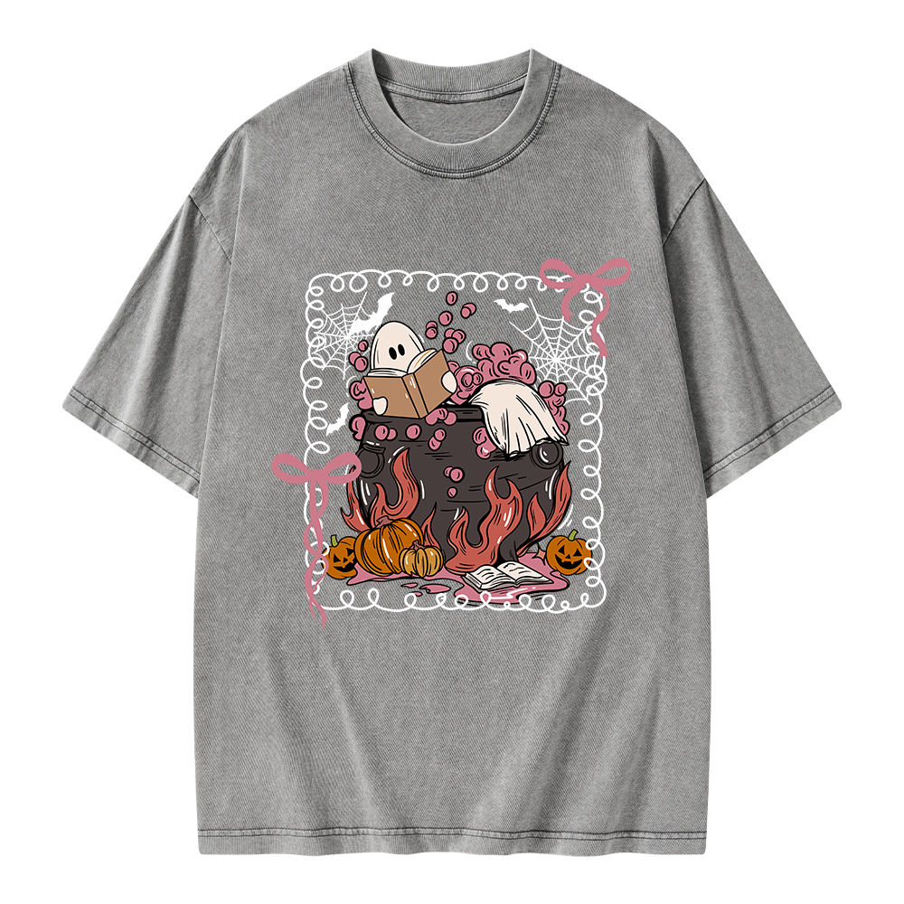 Pagewings Booookaholic Unisex Washed T-shirt