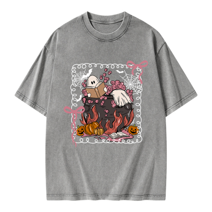 Pagewings Booookaholic Unisex Washed T-shirt