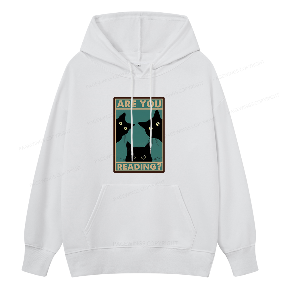 Pagewings Are You Reading Unisex Classic Hoodie