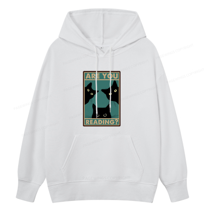 Pagewings Are You Reading Unisex Classic Hoodie