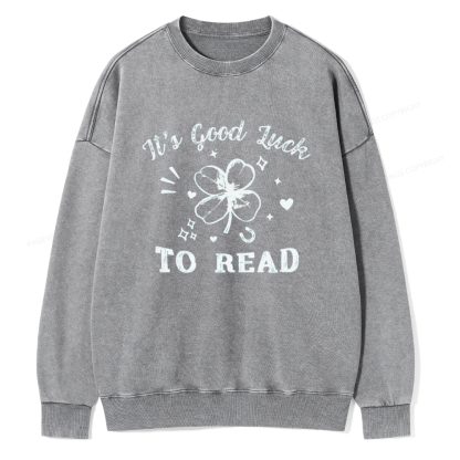 Pagewings St Patricks Day Teacher Shirts  Unisex Washed Sweatshirt