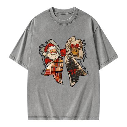 Pagewings It's The Most Wonderful Time Of The Year Unisex Washed T-shirt