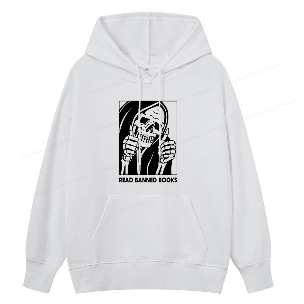 Pagewings Read Banned Book Unisex Classic Hoodie