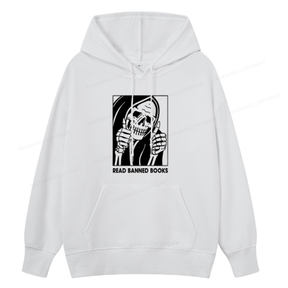 Pagewings Read Banned Book Unisex Classic Hoodie