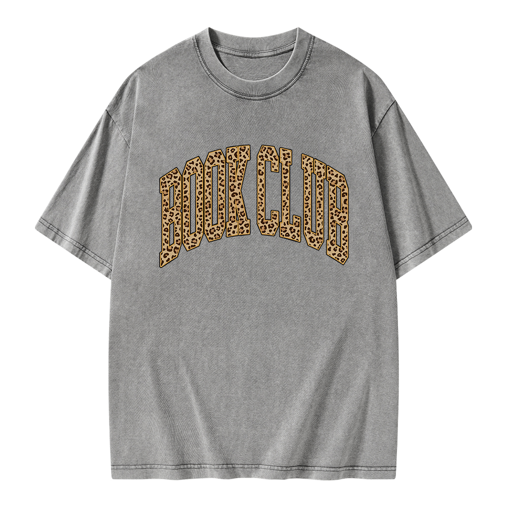 Pagewings Book Club Unisex Washed T-shirt