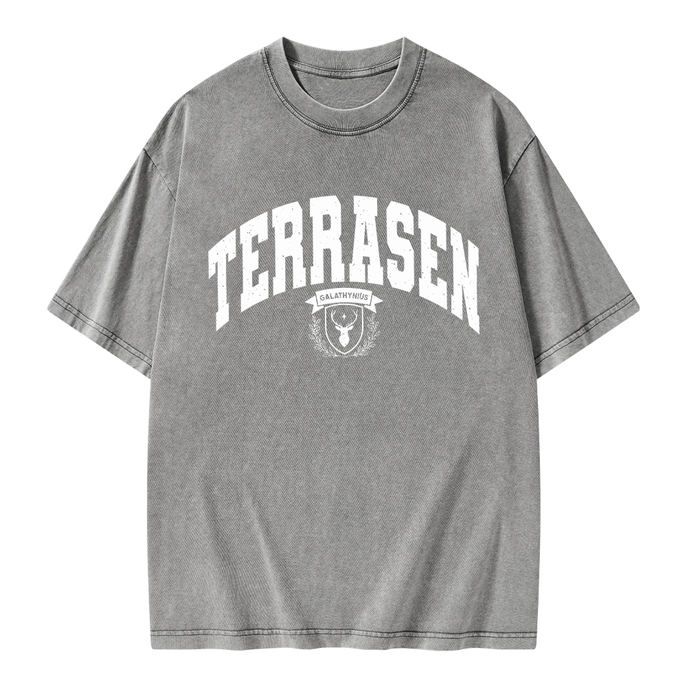 Pagewings Terrasen Unisex Washed T-shirt