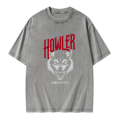 Pagewings Howler Unisex Washed T-shirt