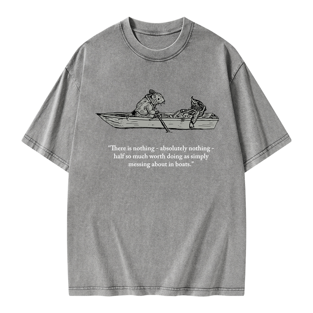 Pagewings There Is Nothing Unisex Washed T-shirt