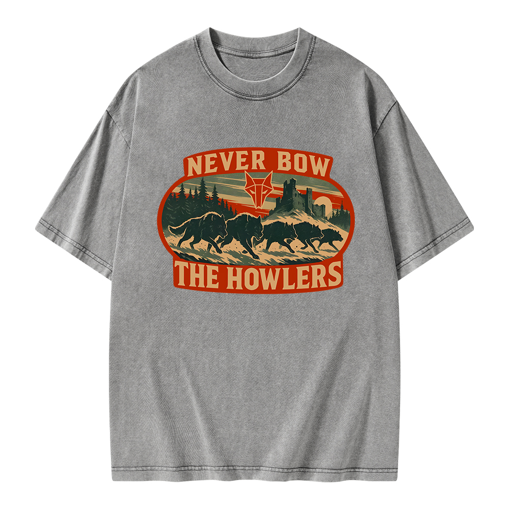 Pagewings The Howlers Unisex Washed T-shirt