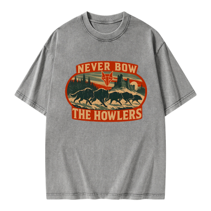 Pagewings The Howlers Unisex Washed T-shirt