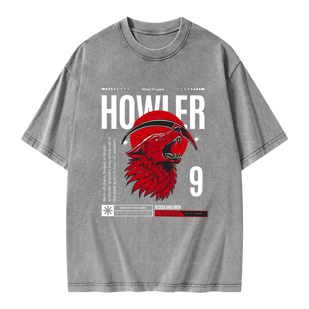Pagewings Howler Unisex Washed T-shirt