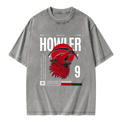 Pagewings Howler Unisex Washed T-shirt